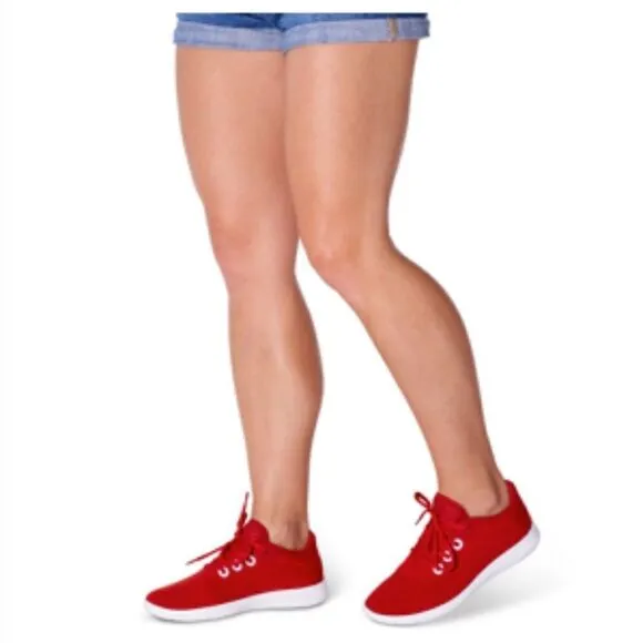 Merinos Women's Lace-Ups Red