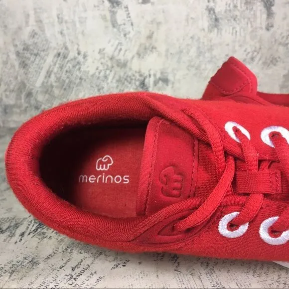 Merinos Women's Lace-Ups Red