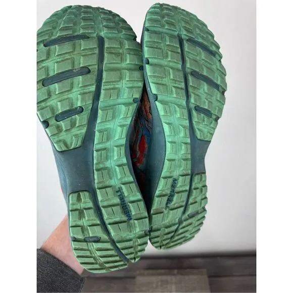 Merrell Antora X Trail Sisters Trail Running Vegan Shoes Mountain Print Size 9