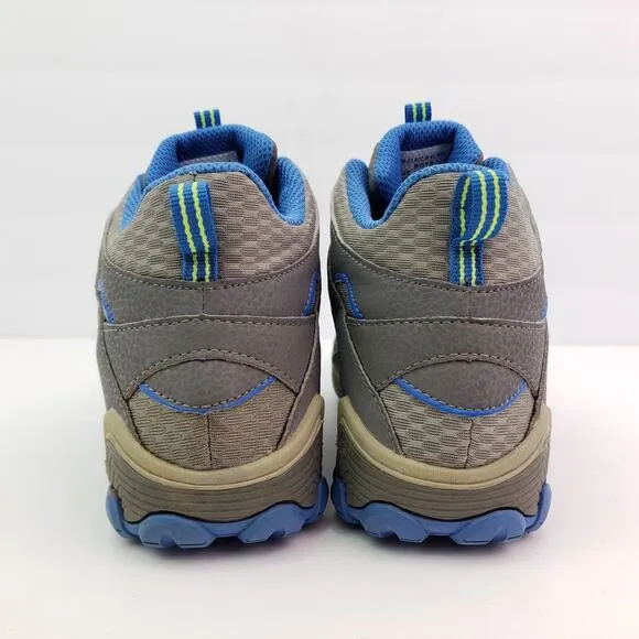 Merrell Chameleon 7 Boys Size 2Y Gray Waterproof Outdoors Hiking Sneaker Shoes