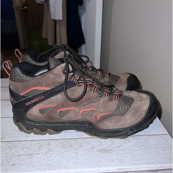 MERRELL Chameleon 7 Limit Mid Waterproof Men's Turbulence Shoes J12757 Sz 11