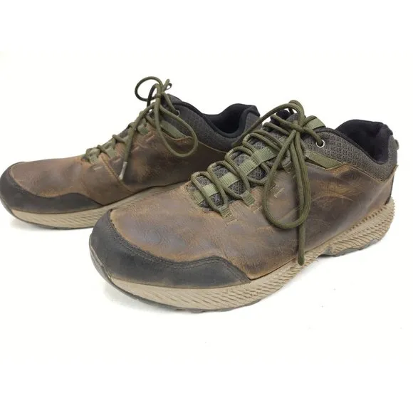 MERRELL Forestbound Low Waterproof Hiking Shoes Brown Men's US Size 13 J99641