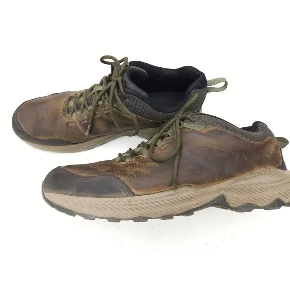 MERRELL Forestbound Low Waterproof Hiking Shoes Brown Men's US Size 13 J99641