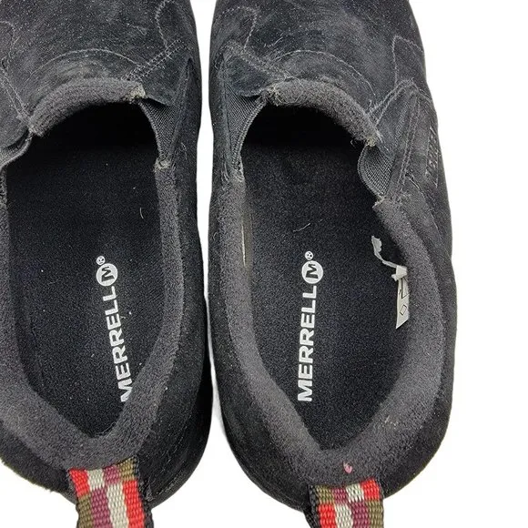 Merrell Kids Jungle Moc Shoes Size 1M Black Suede