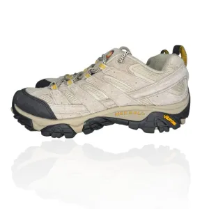Merrell Moab 2 Ventilator Womens Size 8 Taupe Outdoor Vibram Hiking Trail Shoes