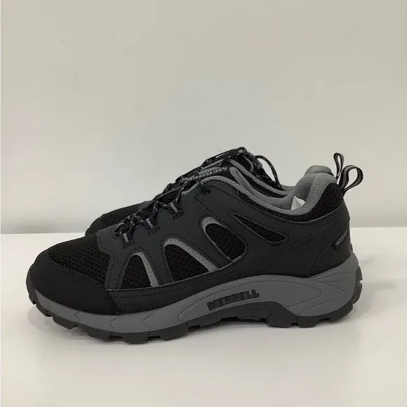 Merrell Oakcreek Hiking Shoes Waterproof Black Men Size 5 Brand New