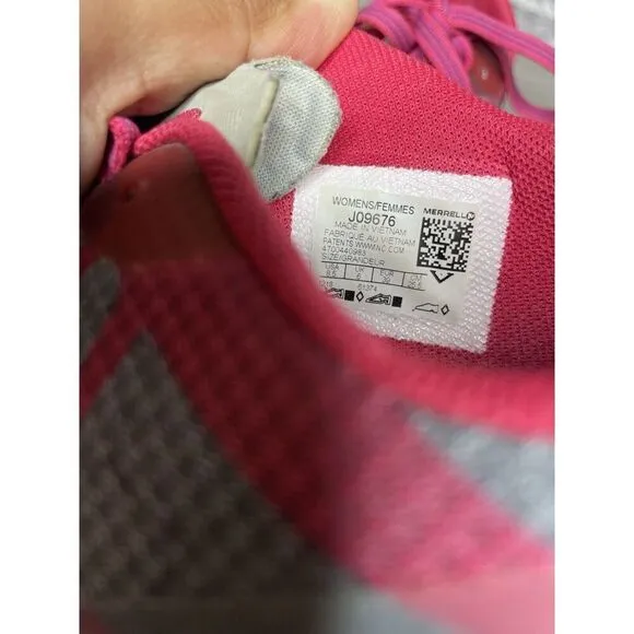 Merrell Vapor Glove 3 Azalea Pink Barefoot Minimalist Running Shoes Women 39EU