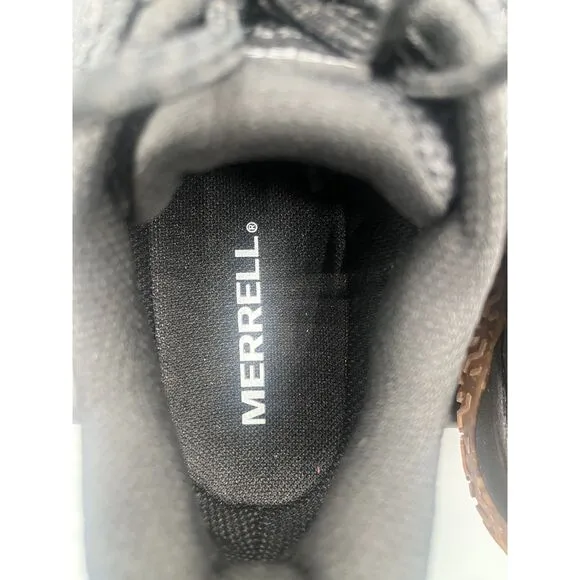 MERRELL VIBRAM OUTDOOR TRAIL GLOVE 7 SHOE WOMENS Size 8 BLACK GUM SOLE J067708