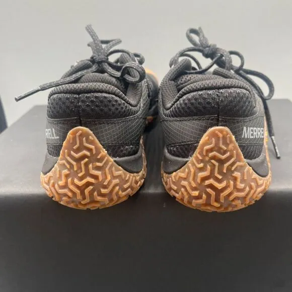 MERRELL VIBRAM OUTDOOR TRAIL GLOVE 7 SHOE WOMENS Size 8 BLACK GUM SOLE J067708