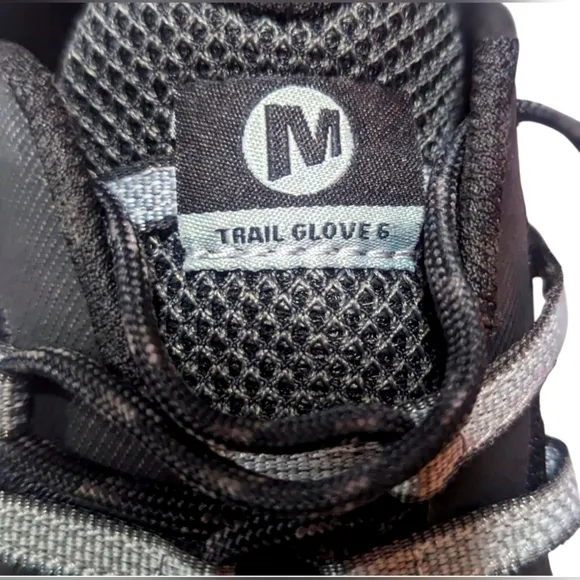 Merrill Trail Glove Outdoor Barefoot Sport Shoes Women's Size 6 Black/Blue