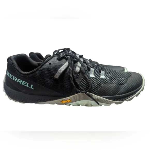 Merrill Trail Glove Outdoor Barefoot Sport Shoes Women's Size 6 Black/Blue