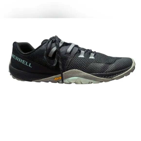 Merrill Trail Glove Outdoor Barefoot Sport Shoes Women's Size 6 Black/Blue