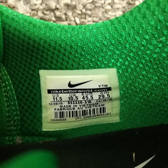 Mexico Nike Free Versatility Green Training Running Shoes 833336-316 Mens 11.5