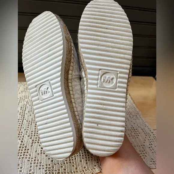 Michael Kors Kendrich Slep-on Spadrile Flat  Womens Size 7.5