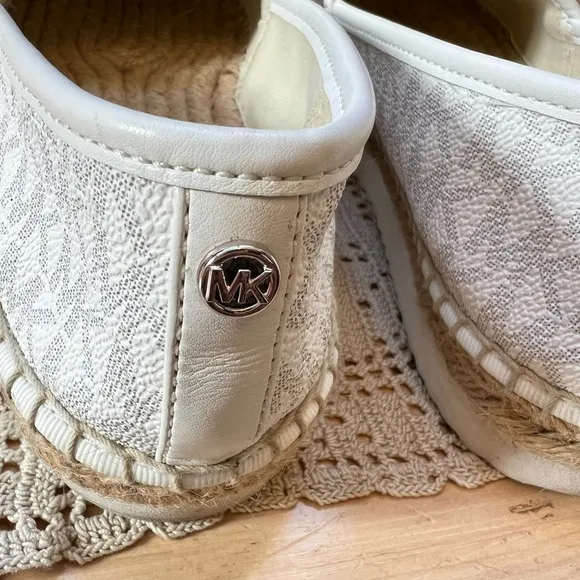 Michael Kors Kendrich Slep-on Spadrile Flat  Womens Size 7.5