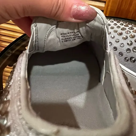 Michael Kors Stunning Silver Sneakers | 7.5 NOWT 🪩🤩