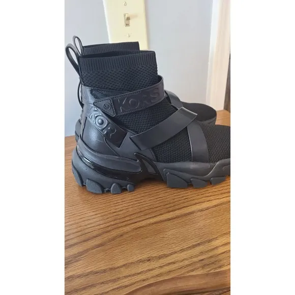 MICHAEL Michael Kors Nick Strap Bootie Womens Sneakers &amp; Athletic Shoes Size 9.0