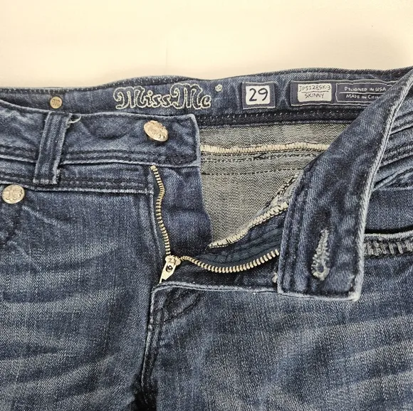 Miss Me skinny jeans JP5128SK-3 size 29