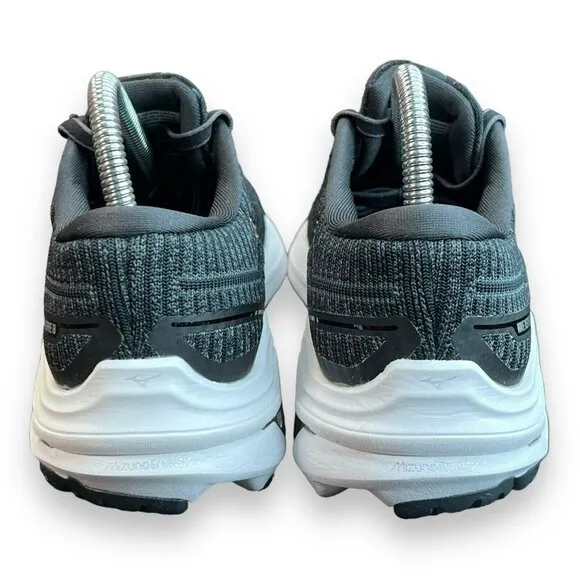 Mizuno Wave Inspire 18 Waveknit Womens 7‎ Running Shoes Black J1GD221344 22Y