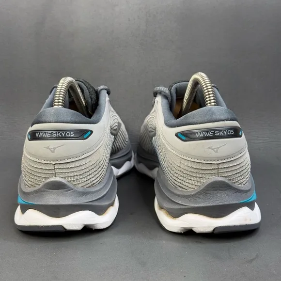 Mizuno Wave Sky 5 Running Training Sneakers, Womens Shoes Gray Multi size 9.5