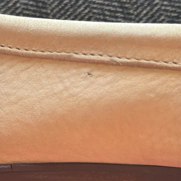 Modavi Moc Women’s Cream Leather Loafers