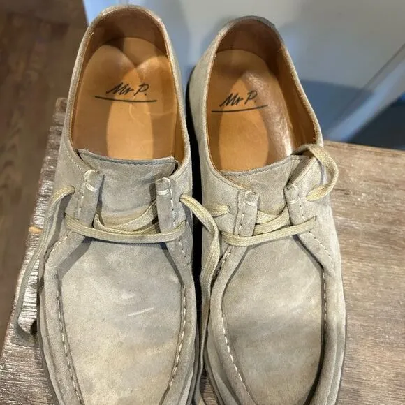 Mr P regenerated Chukka Boots size 8 taupe