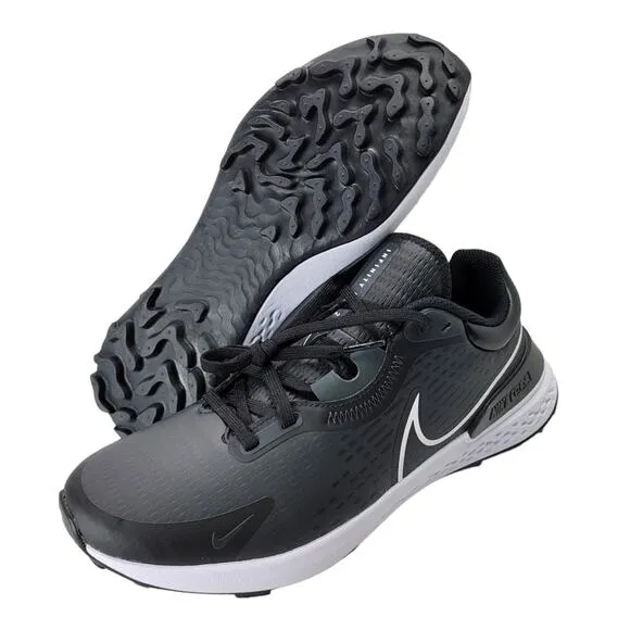 MSRP $110, Nike Men's Infinity Pro 2 Golf Shoes, size 9.5, Black/White. From t