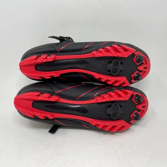 MTS Mountain &amp; Indoor Cycling Shoes Men's 12 Black Red 1755:L.5.1