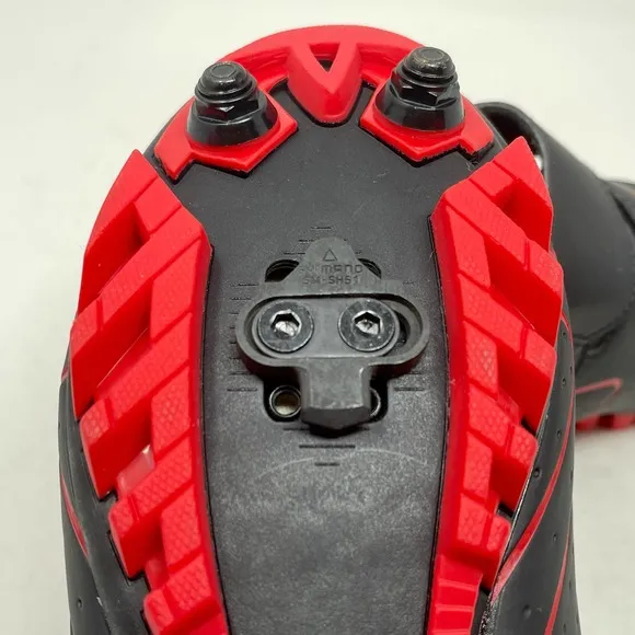 MTS Mountain &amp; Indoor Cycling Shoes Men's 12 Black Red 1755:L.5.1