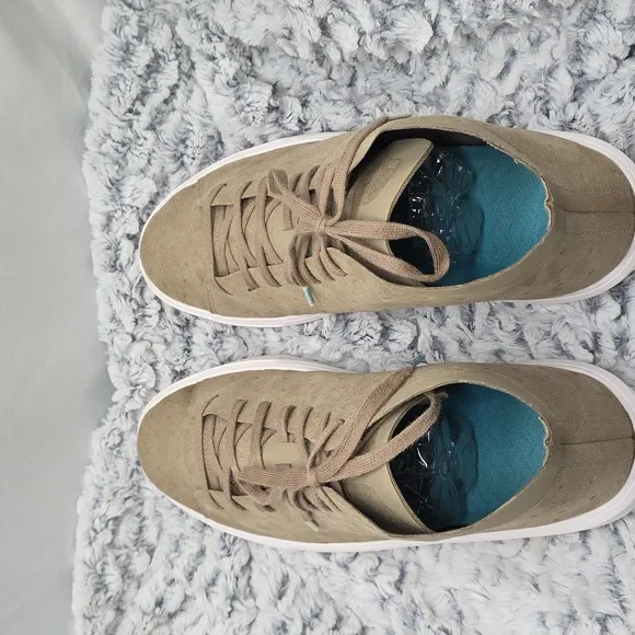 Native Monaco Mids  Beige Shoes Anlke Sneakers Mens 13 Clean