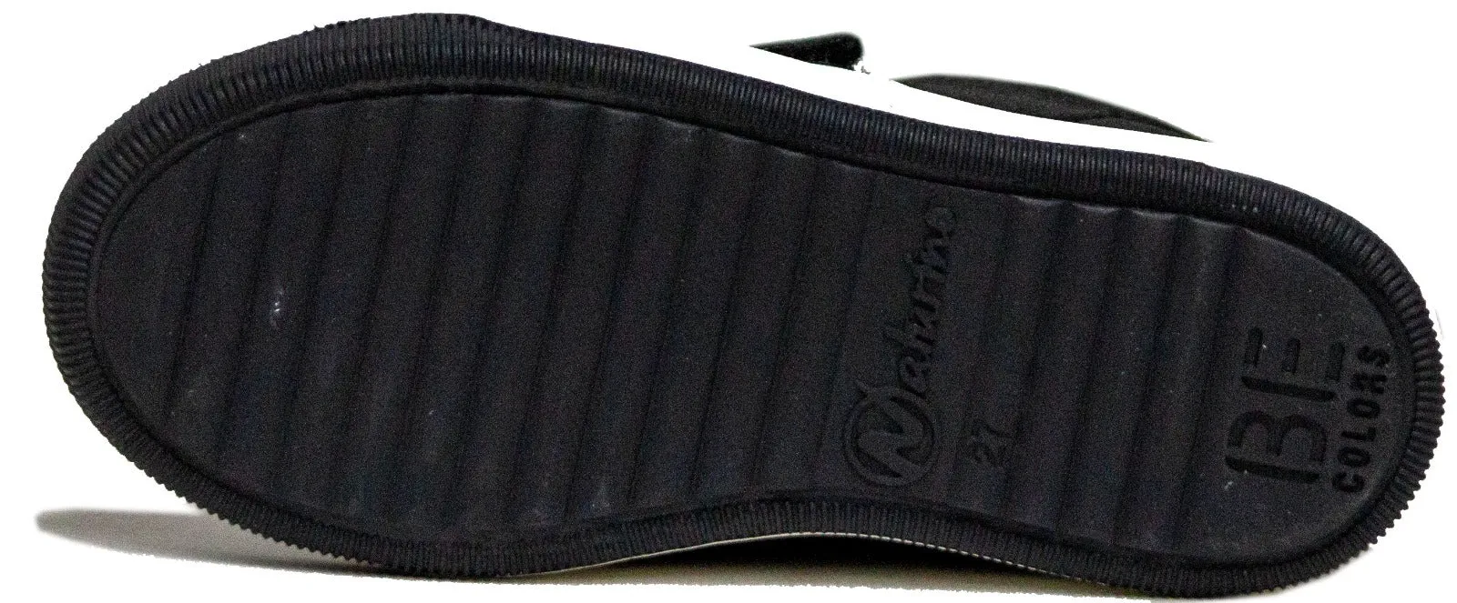 Naturino Boy's Shoes Rery Black/White