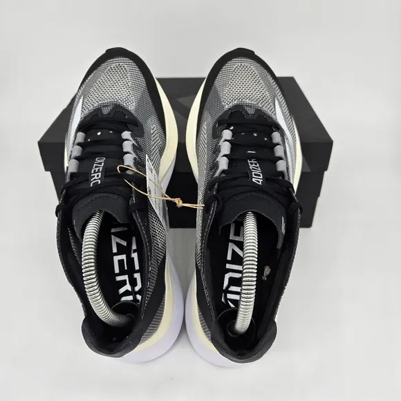 New adidas Adizero Boston 12 Core Black Cloud White Women's Running Shoes Size 8