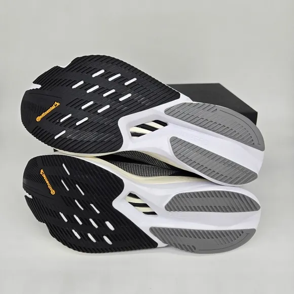 New adidas Adizero Boston 12 Core Black Cloud White Women's Running Shoes Size 8