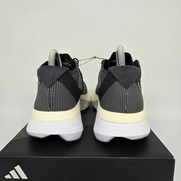 New adidas Adizero Boston 12 Core Black Cloud White Women's Running Shoes Size 8