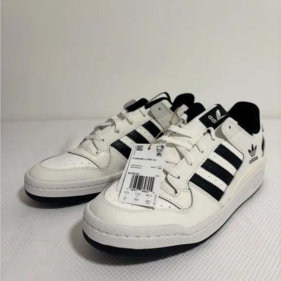 New Adidas FORUM LOW CL SHOES Men’s Size: 12