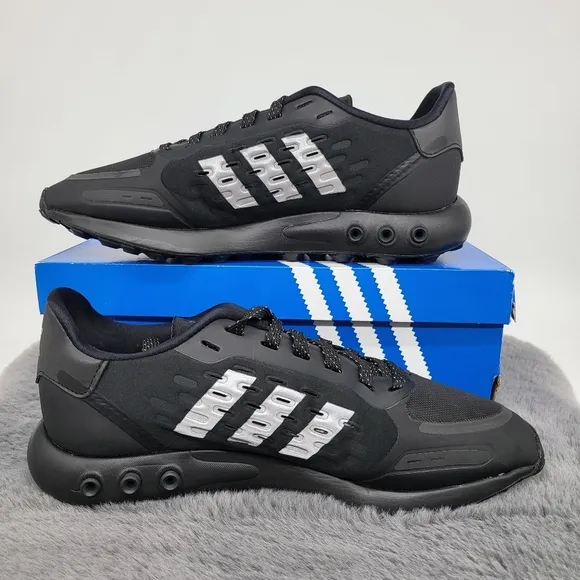 New Adidas Originals La Trainer 3 III Men's Training Shoes Black Size 10.5