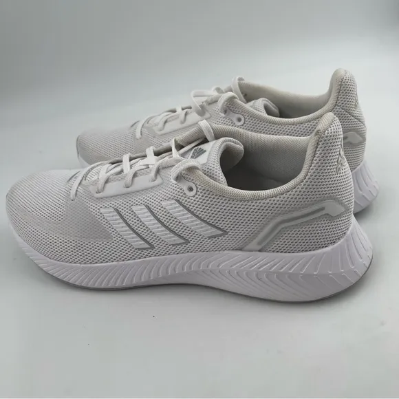 NEW! Adidas Women’s Runfalcon 2.0 Cloud White Lace-Up Running Shoes - Size 8
