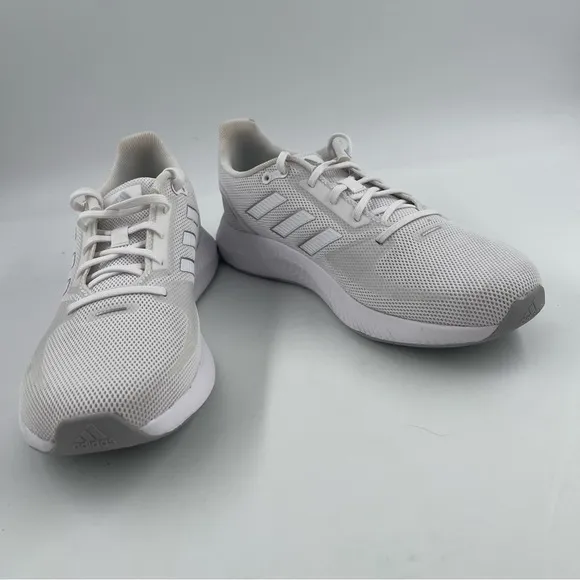 NEW! Adidas Women’s Runfalcon 2.0 Cloud White Lace-Up Running Shoes - Size 8