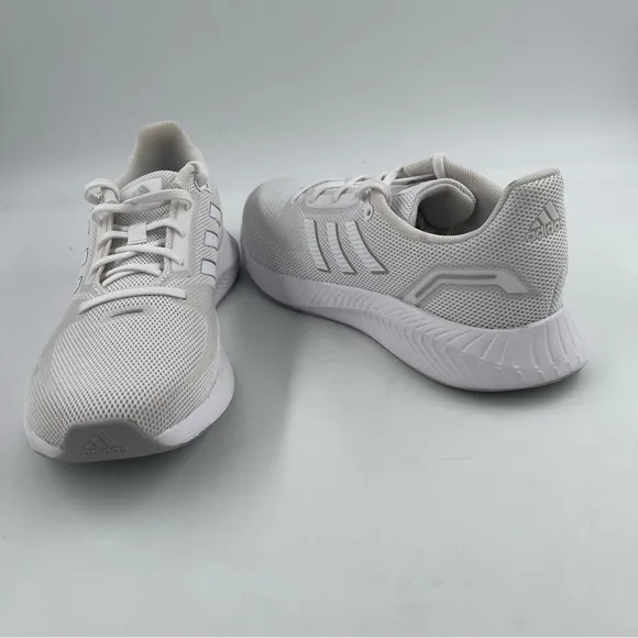 NEW! Adidas Women’s Runfalcon 2.0 Cloud White Lace-Up Running Shoes - Size 8