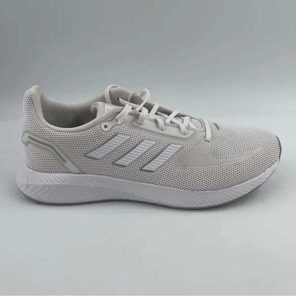 NEW! Adidas Women’s Runfalcon 2.0 Cloud White Lace-Up Running Shoes - Size 8