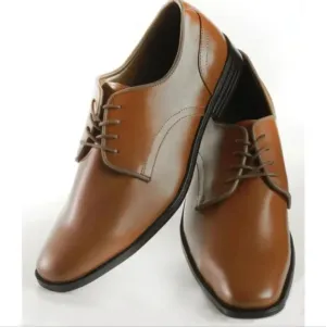 New &quot;Atlanta&quot; British Tan Frederico Leone Tuxedo Shoes sz 9.5