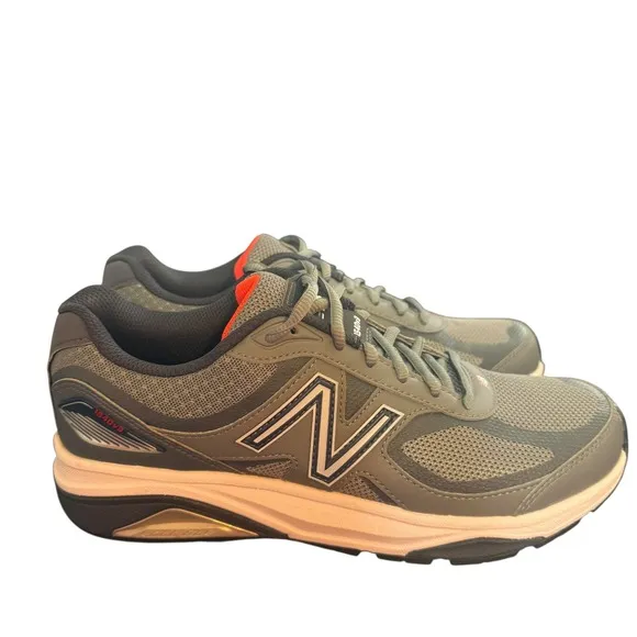 New Balance 1540v3 Running Shoes Gray Red Men's 9.5 ENCAP Stability GD3