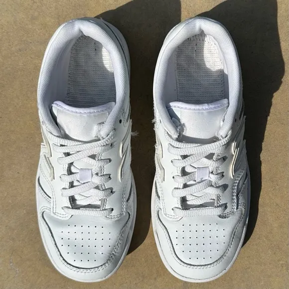 New Balance 480 Triple White (GS) - Size 3Y (Kids)