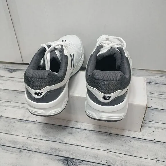 New Balance 519 MX519WG2 Mens SZ 8.5D White Logo Cross-Training Sneaker Shoes
