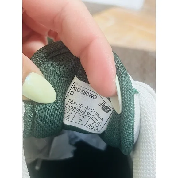 New Balance 550 Golf‎ &quot;White/Green&quot; Unisex Shoes Sneakers MG550WG Size US 7.5 D