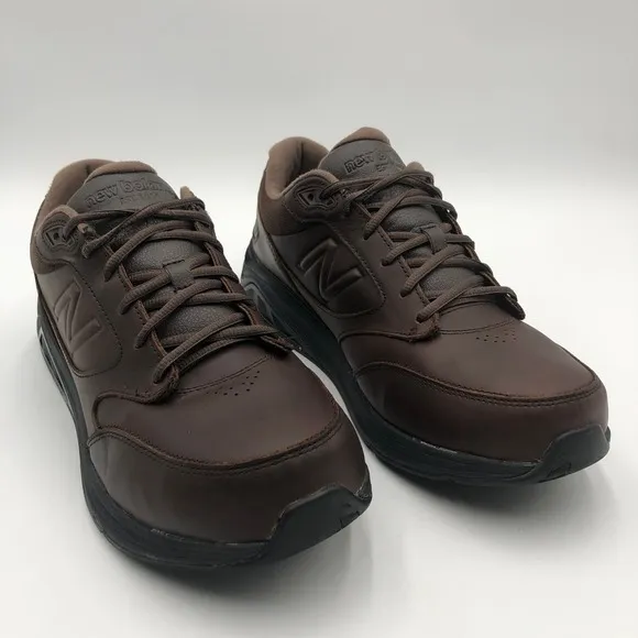 New Balance 928 Men's Leather Lace Up Walking Shoes Size 11 Brown MW928V2
