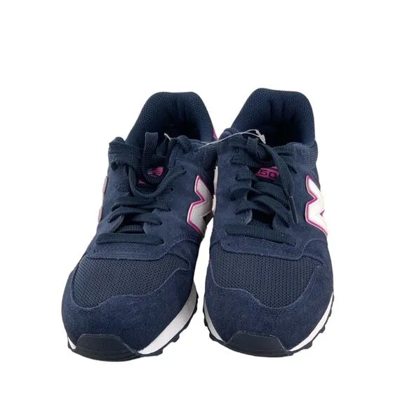 New Balance Casual Athletic Shoes Women Size 7.5 Sneaker Low Top Lace Up Navy