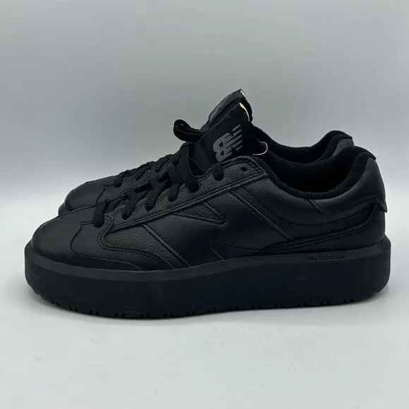New Balance CT302 Sneakers Shoes CT302LB Triple Black Leather New Mens Size 7.5