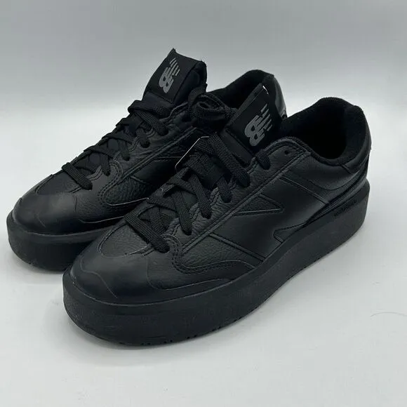 New Balance CT302 Sneakers Shoes CT302LB Triple Black Leather New Mens Size 7.5