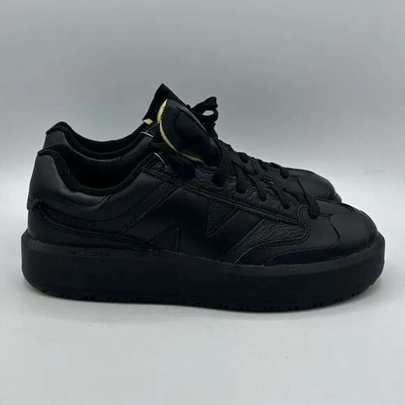 New Balance CT302 Sneakers Shoes CT302LB Triple Black Leather New Mens Size 7.5
